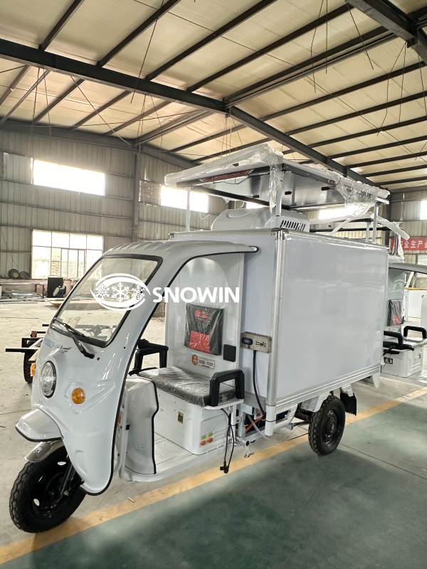 🧊 Electric Refrigerated Tricycle – Flexible Cold Chain Transport Solution