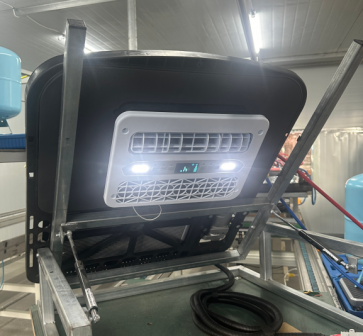 ClimaT2200Pro parking truck air conditioners snowin 2