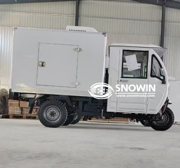 🧊 Electric Refrigerated Tricycle – Flexible Cold Chain Transport Solution