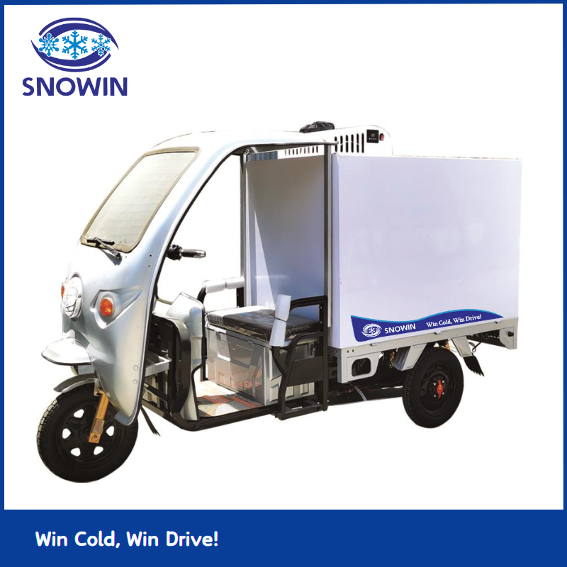 🧊 Electric Refrigerated Tricycle – Flexible Cold Chain Transport Solution
